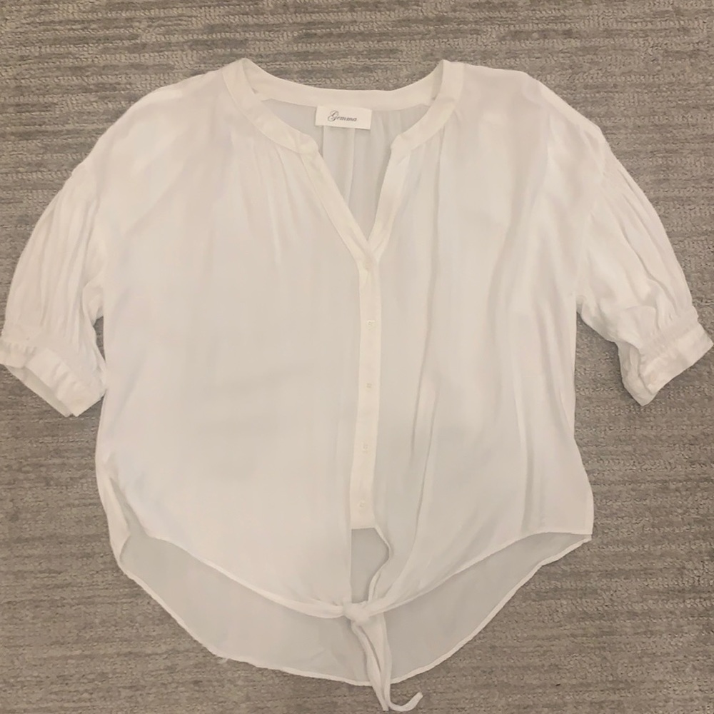 Gemma tie-shirt in XS